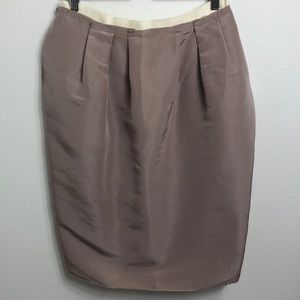 Lanvin Silk Skirt size 40